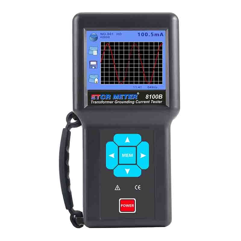 ETCR8100B Transformer Core Earth Current Tester